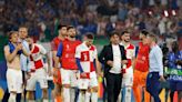 Croatia coach Dalic angered by length of added time in Italy draw