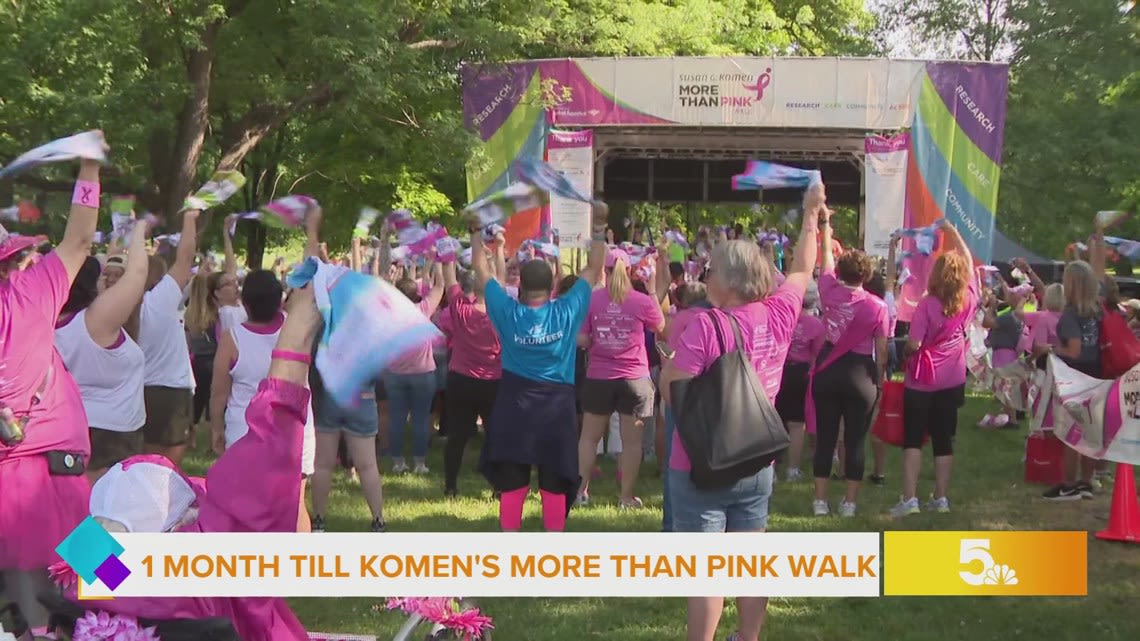 One Month Away till 2024 Susan G. Komen's More than Pink Walk