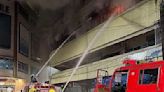 Dawn fire hits Baguio mall