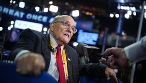 Creditors outraged after Rudy Giuliani spends thousands on first-class tickets to go to RNC