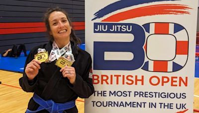 Woman overcomes abuse and suicidal thoughts to become jiu-jitsu champion