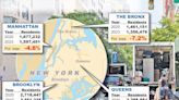 4 NYC boroughs lost more people since COVID than 40 of the largest US counties — with the Bronx topping list: study