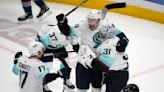 Kraken beat Avs 2-1, eliminate defending Stanley Cup champs