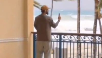 Virat Kohli Shows Hurricane Beryl To Family From Barbados Hotel – WATCH VIRAL VIDEO