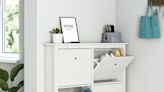 We Spotted an Ikea Hemnes Shoe Cabinet Dupe at Walmart & It's $80 Less Than the Original