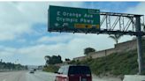 ¿Cambio de ruta? Captan a Taxi Rojo de Tijuana circulando por Freeway de San Diego