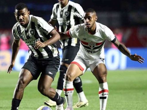 Em jogo de quatro gols, São Paulo e Botafogo empatam no MorumBIS