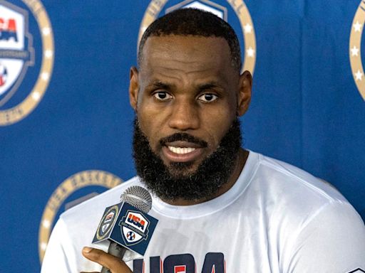 EXCLUSIVE: LeBron James, not playing basketball? The legend reveals the other Olympic sport he’d want to compete in