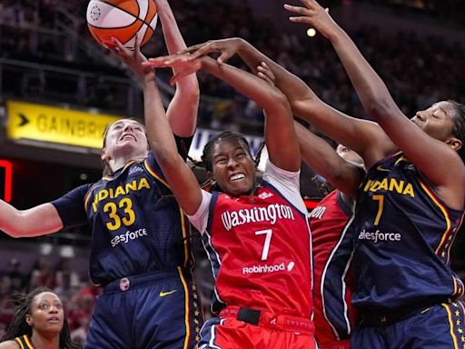 Atkins scores 26 for the Mystics, who overcome Caitlin Clark’s 29 points to beat the Fever 89-84