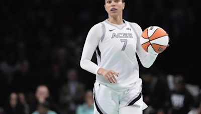 WNBA playoff semifinal series shift locations with Aces headed home after losing two in New York