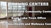 Several towns open cooling centers in response to heat wave