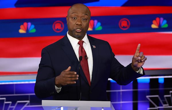 Tim Scott's answer to question on accepting election results met with alarm