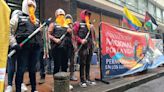 Protestas en Bogotá: las razones por las que al menos 30 personas se tomaron la Nunciatura Apostólica
