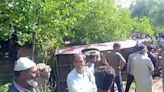 Five children among eight members of family killed in road accident in south Kashmir