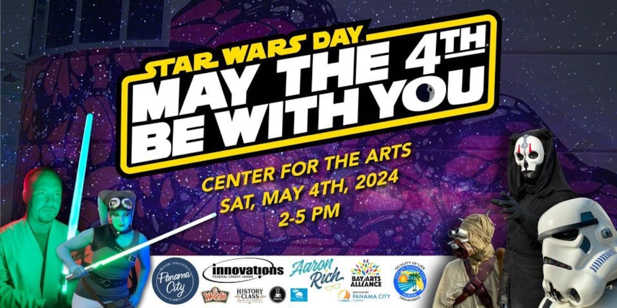 Celebrate Star Wars Day at Panama City Center for the Arts