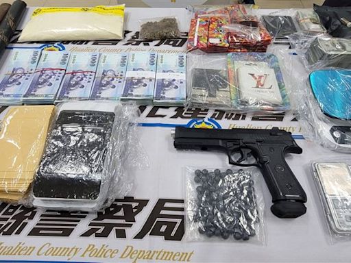 花警掃黑專責隊強勢掃黑肅毒 查獲毒品大全配、瓦解黑幫