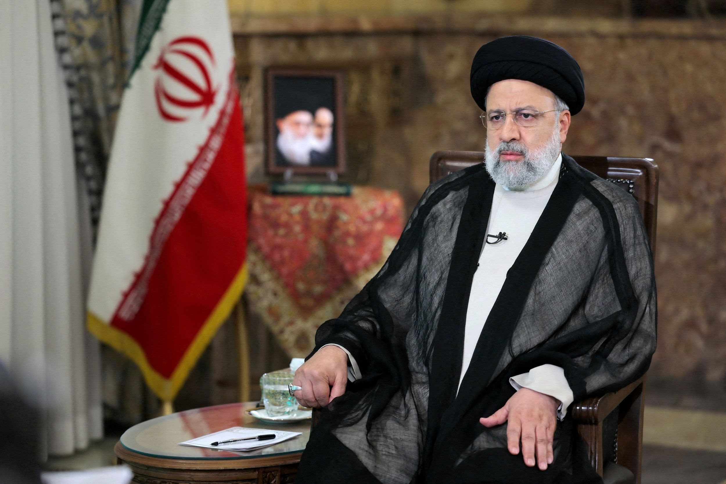 Helicopter carrying Iran's president has crashed, state media reports