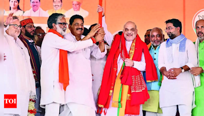 Samajwadi Party made Ramzan power cut-free but not Janmashtami: Amit Shah | India News - Times of India
