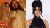 Will Kim Kardashian wear a designer Tarun Tahiliani lehenga for Anant Ambani...Merchant's wedding? Here's what we know... | Hindi Movie News - Times of India