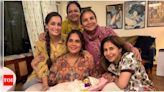 Richa Chadha and her baby girl join Shabana Azmi, Urmila Matondkar, Tanvi Azmi and Dia Mirza for heartwarming photo | Hindi Movie News - Times of India