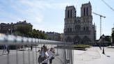 Paris police are sealing off the Seine River ahead of the Olympics opening ceremony