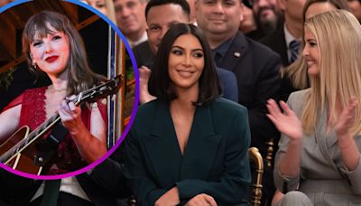 Kim Kardashian Comments on Ivanka Trump's Taylor Swift-Themed Post