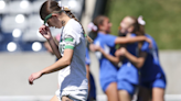 Class A girls soccer: Elizabeth Burhoop's late game-winner pushes Lincoln East over Gretna