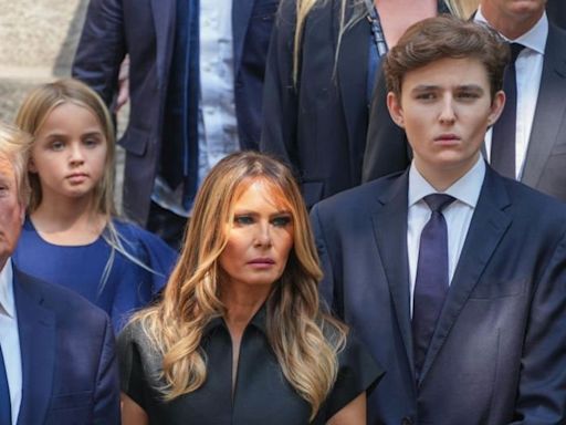 'He’s fair game': Internet lashes out at 'spawn of Satan' Barron Trump as he cheers on dad