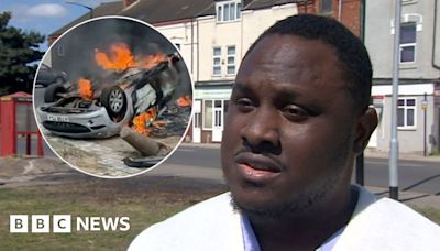 Fundraiser for carer after car set alight in Middlesbrough riot