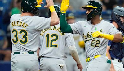 Miguel Andújar hits 3-run homer as A's beat Rays 3-0