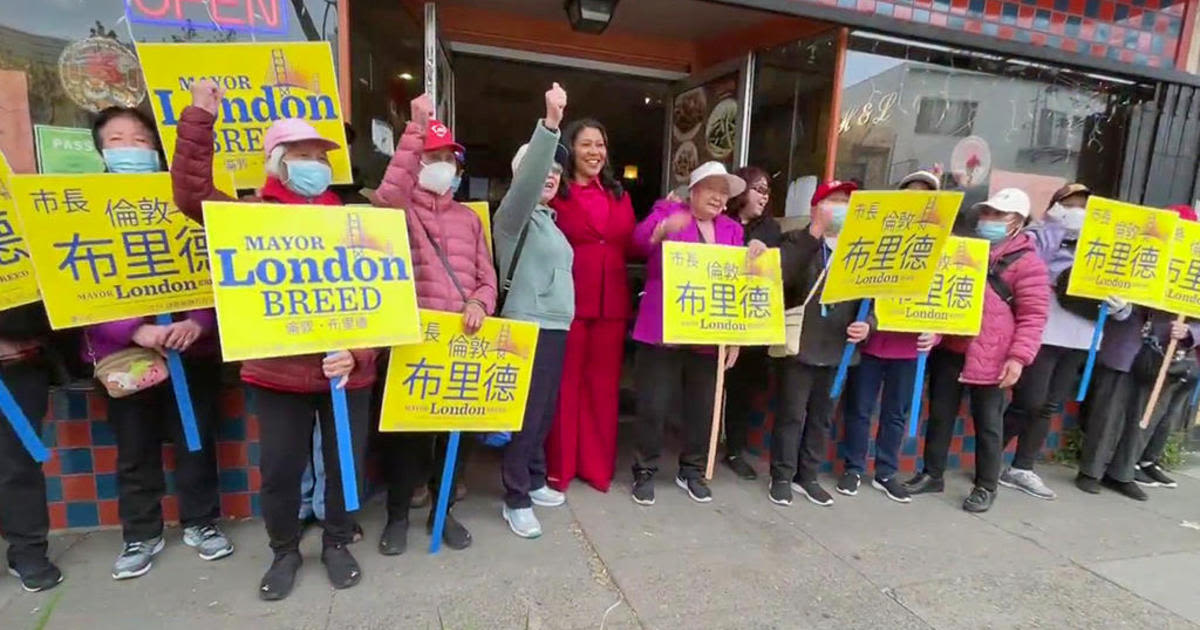 Recently returned from China, London Breed takes mayoral campaign to San Francisco streets