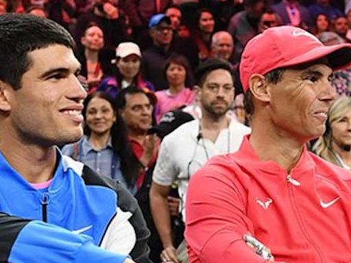 "Great Role Model": Tennis Legend Rafael Nadal Hails Carlos Alcaraz Ahead Of Olympics Doubles | Olympics News