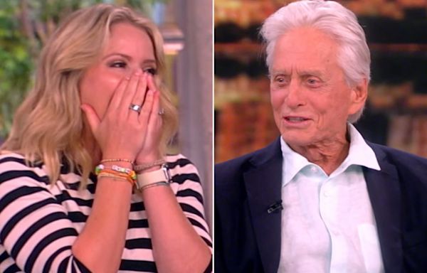 Michael Douglas says Catherine Zeta-Jones makes him 'drop the trou and whip it out' during golf