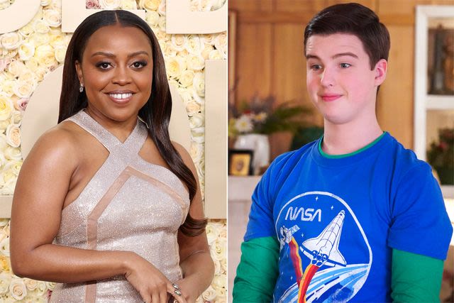 Quinta Brunson says mom dropped her phone, 'lost it' when she introduced her to “Young Sheldon”'s Iain Armitage