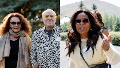 Billionaires and millionaires at Sun Valley showed off the must-have accessory of the summer: colorful sunglasses