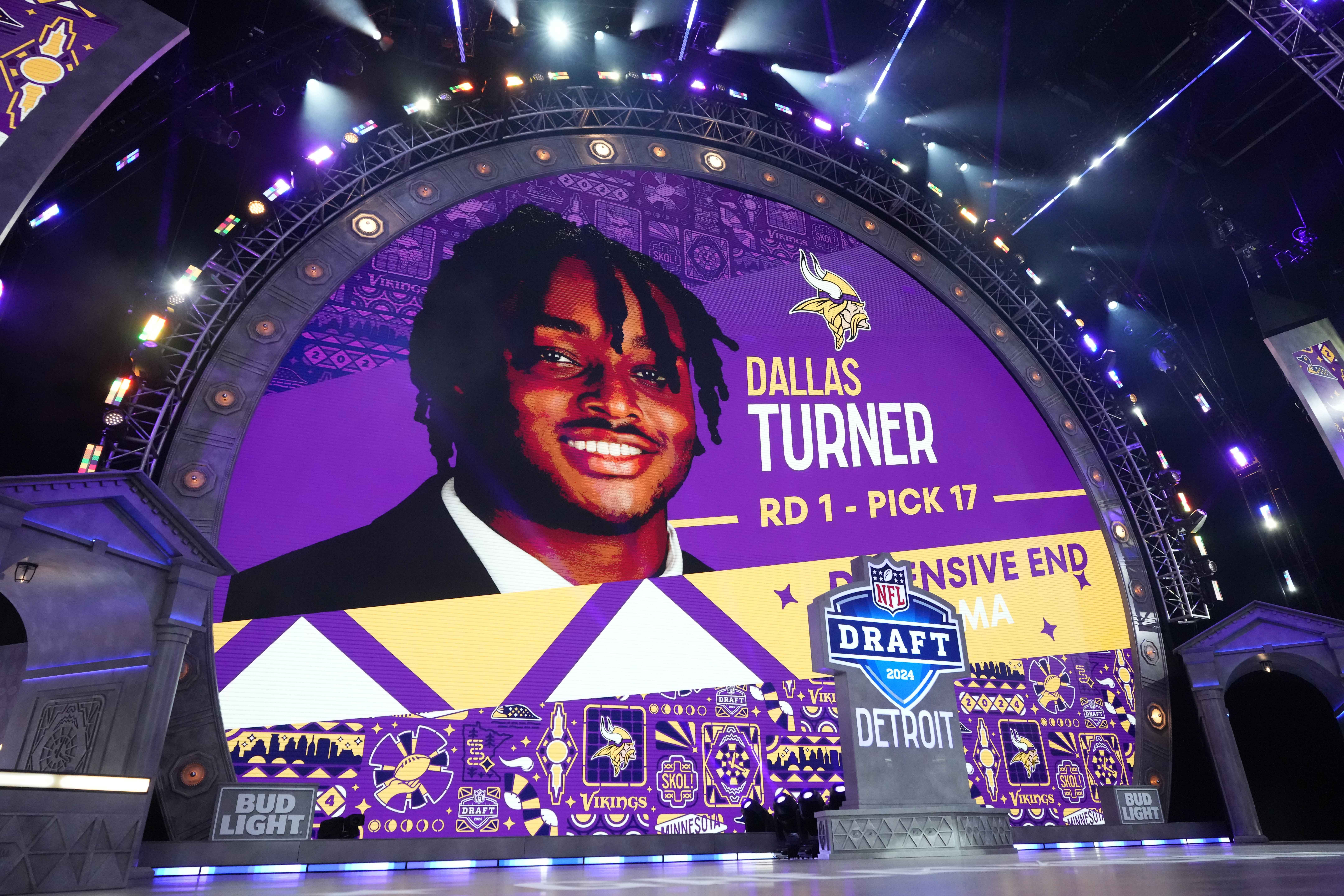 Dallas Turner tabbed as a rookie to have an instant impact in 2024