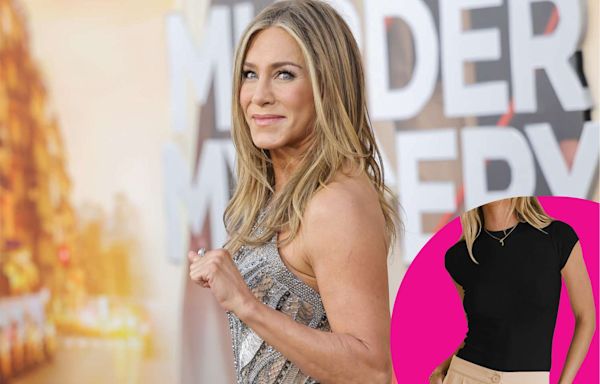 Jennifer Aniston’s Smart Summer Top Is Just Like the One We’ve Spotted Taylor Swift Wearing on Repeat