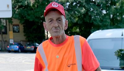 Beloved street cleaner denied trip of a lifetime wins 'competition'