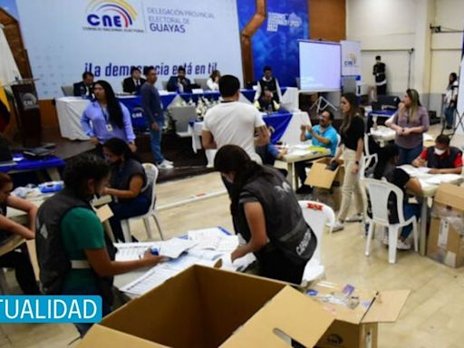 Consejo Nacional Electoral concluyó con el escrutinio en las 24 provincias