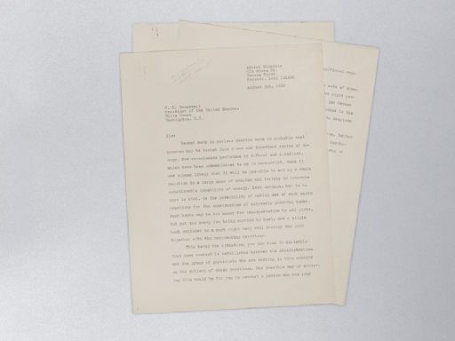 Albert Einstein’s 1939 Letter to Franklin D. Roosevelt Could Fetch up to $6 Million at Auction