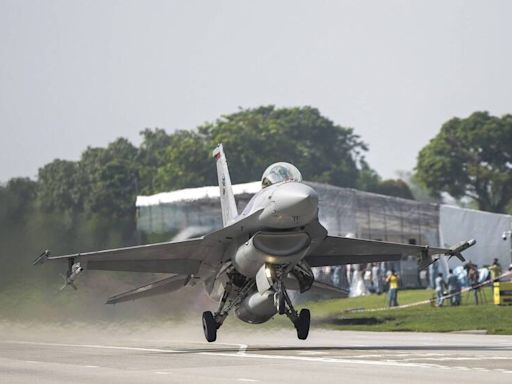 新加坡F-16失事 起飛後不久墜落基地飛行員成功彈射
