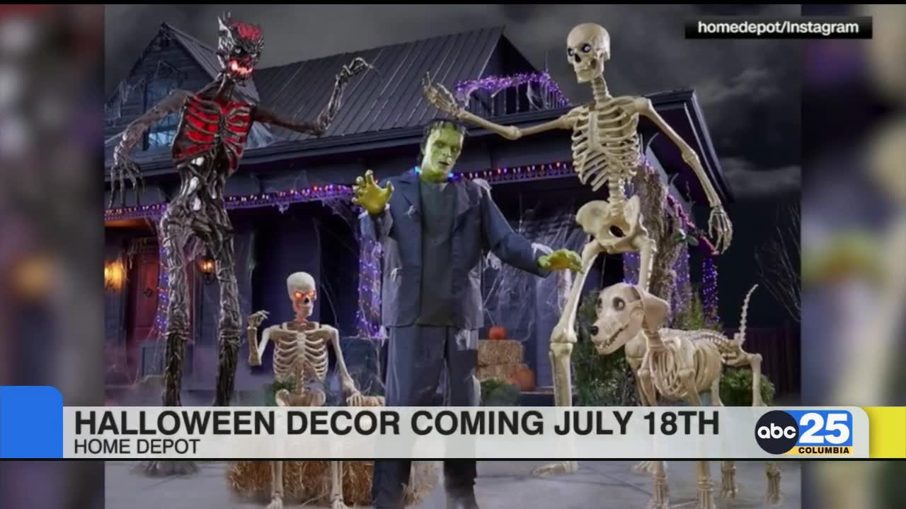 Halloween decorations coming in July - ABC Columbia