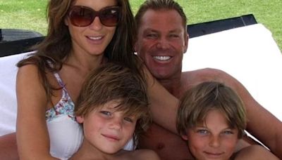 Elizabeth Hurley's son Damian pays tribute to Shane Warne for birthday