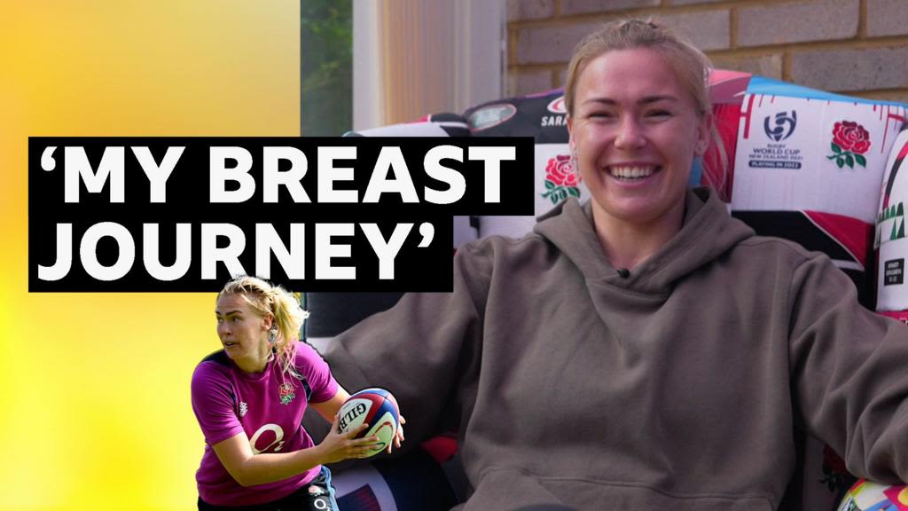 Rosie Galligan: England rugby player explains how breast reduction helped sporting career