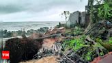 Khader directs temporary measures to prevent sea erosion in Ullal | Mangaluru News - Times of India