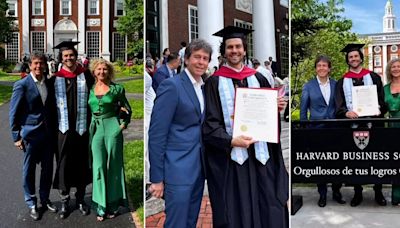 La emoción de Ariel Rodríguez Palacios por la graduación de su hijo en Harvard: “Estamos orgullosos de tus logros”