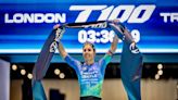 Ashleigh Gentle wins her second T100 Triathlon World Series race in London