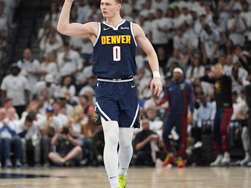 Christian Braun ends second NBA season showing Denver Nuggets what's possible from 3