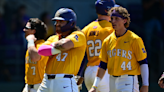 White leads LSU to sweep Over Ole Miss with 9-3 victory