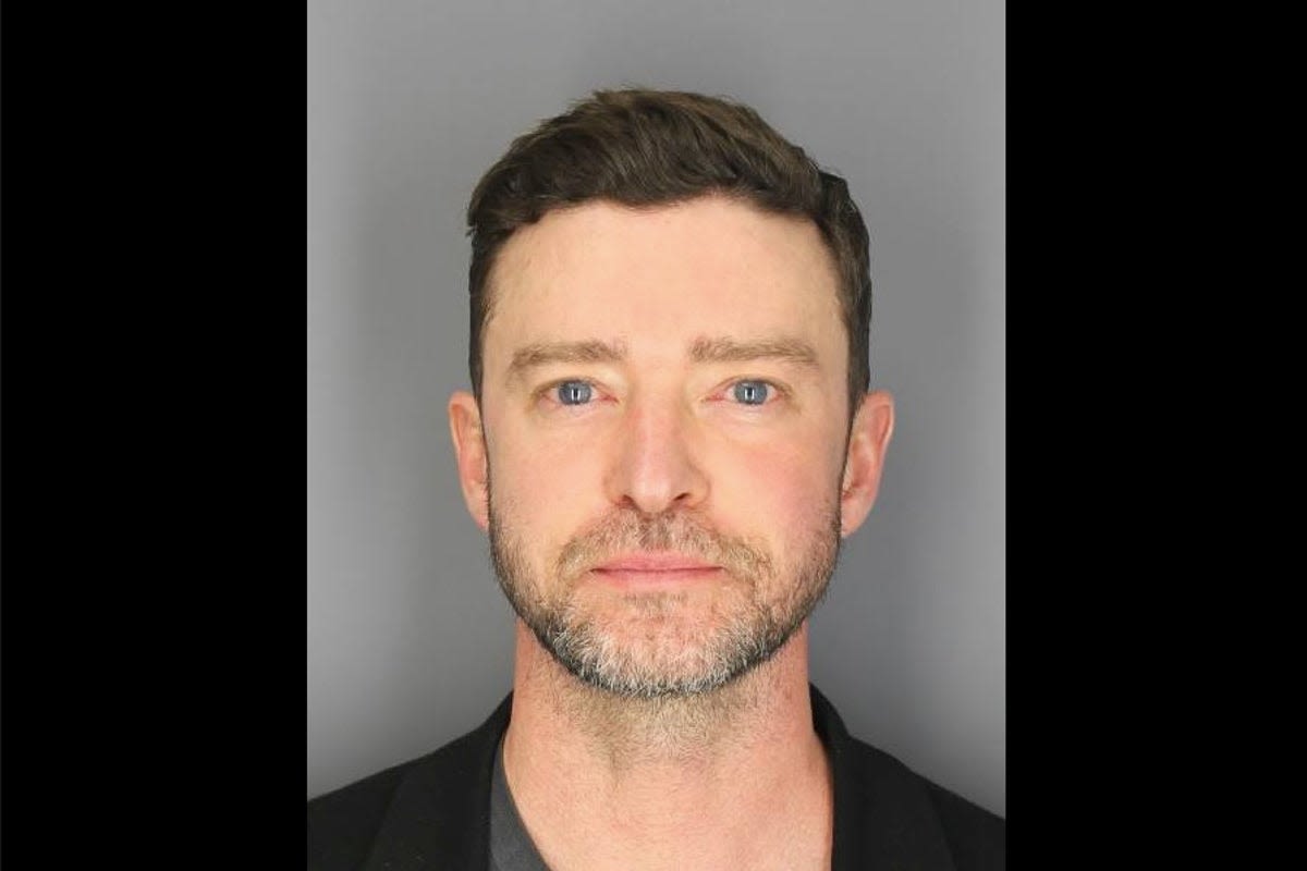 Cops release Justin Timberlake’s mugshot after DWI arrest